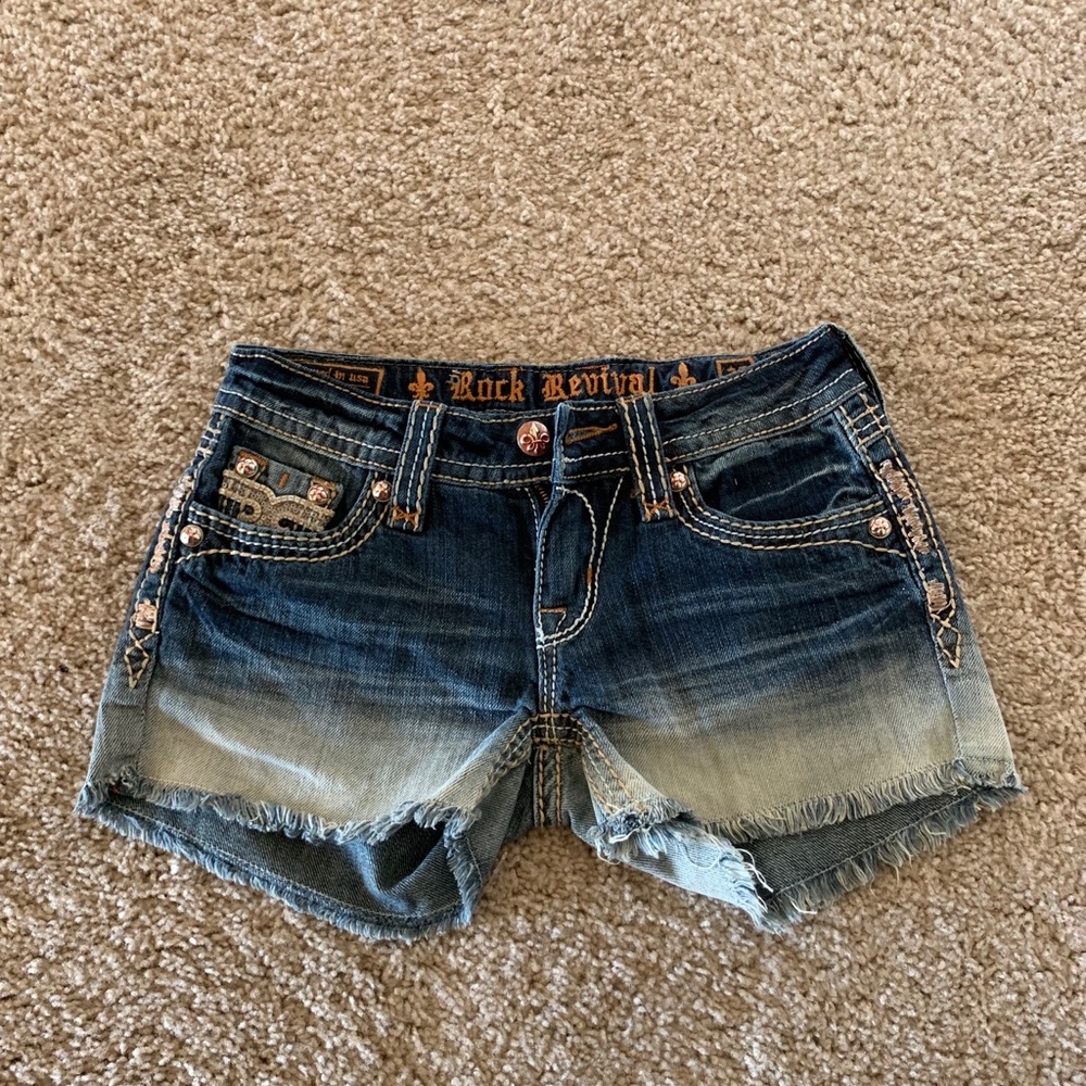 Rock Revival Jean Shorts